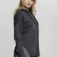 Дамски суичър в цвят графит Urban Classics Ladies Oversized Terry Hoody, Суичъри - Hoodstyle.bg