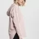 Дамски суичър в светлорозово Urban Classics Ladies Oversized Terry Hoody, Суичъри - Hoodstyle.bg