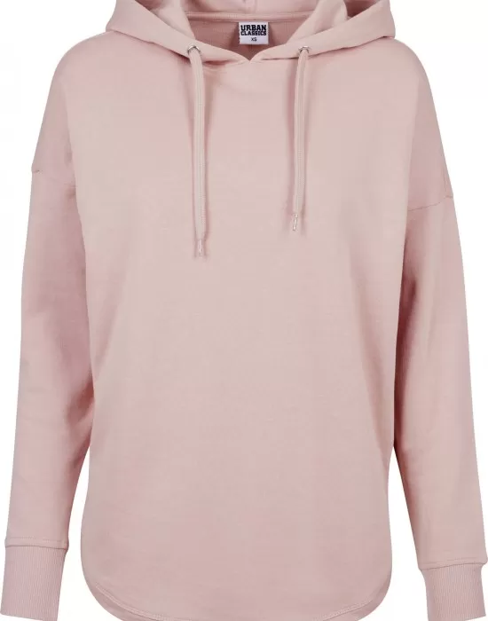 Дамски суичър в светлорозово Urban Classics Ladies Oversized Terry Hoody, Суичъри - Hoodstyle.bg