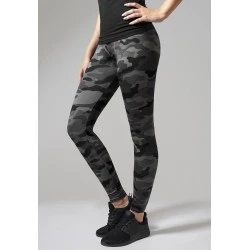 Дамски спортен камуфлажен клин Urban Classics dark camo
