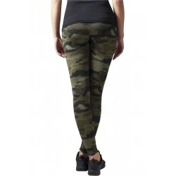 Дамски спортен камуфлажен клин Urban Classics wood camo