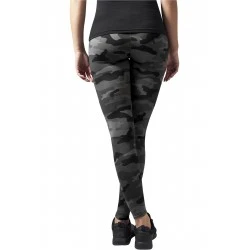 Дамски спортен камуфлажен клин Urban Classics dark camo