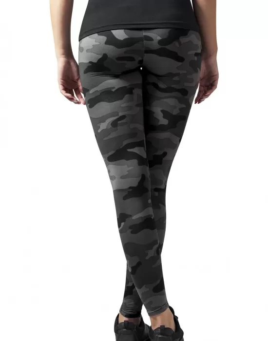 Дамски спортен камуфлажен клин Urban Classics dark camo, Клинове - Hoodstyle.bg