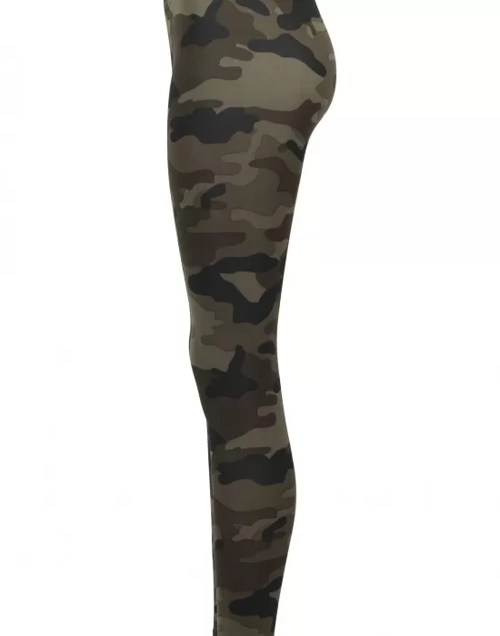 Дамски спортен камуфлажен клин Urban Classics wood camo, Клинове - Hoodstyle.bg