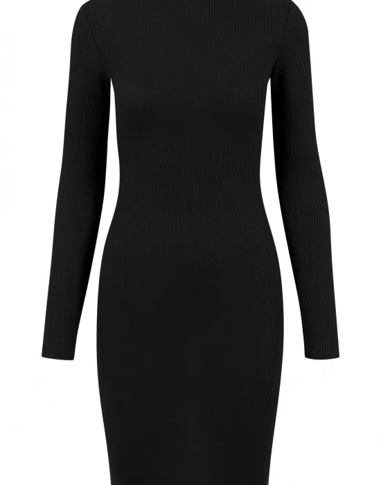 Черна рокля рипс Urban Classics, Рокли - Hoodstyle.bg