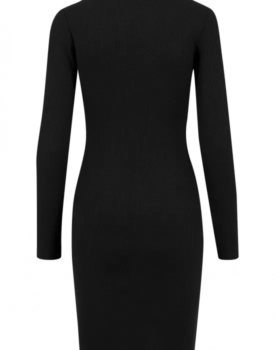 Черна рокля рипс Urban Classics, Рокли - Hoodstyle.bg