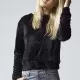 Дамска кадифена блуза в черен цвят Urban Classics, Блузи - Hoodstyle.bg