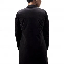 Дамско яке в черно от Urban Classics Ladies Long Velvet 