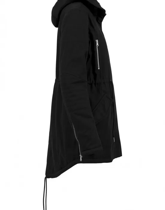 Дамско яке в черно от Urban Classics Ladies Sherpa Lined Cotton Parka, Якета - Hoodstyle.bg