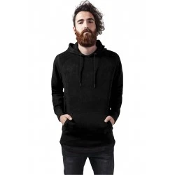 Мъжки велурен суичър в черен цвят Urban Classics