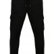 Мъжко долнище в черно Fitted Cargo Sweatpants, Долнища - Hoodstyle.bg