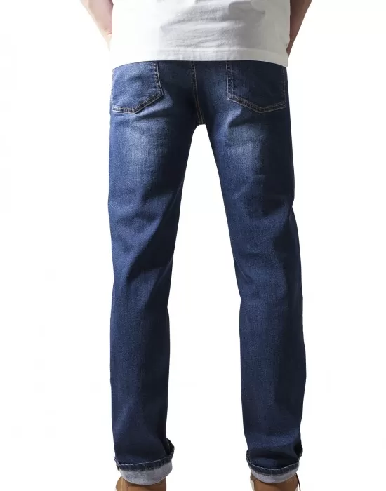 Мъжки тъмносини класически дънки Urban Classics, Дънки - Hoodstyle.bg