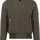 Мъжко яке бомбър Urban Classics в цвят маслина, Бомбъри - Hoodstyle.bg