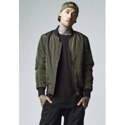 Мъжко яке тип бомбър Urban Classics darkolive/black