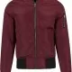 Мъжко яке тип бомбър в цвят бордо Urban Classics burgundy/black