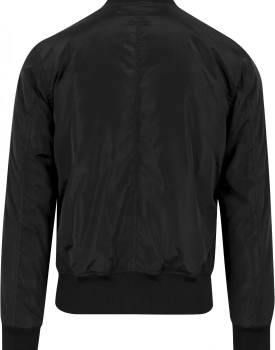 Мъжко черно яке тип бомбър Urban Classics blk/blk, Бомбъри - Hoodstyle.bg