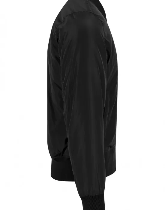 Мъжко черно яке тип бомбър Urban Classics blk/blk, Бомбъри - Hoodstyle.bg
