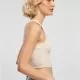 Дамски топ в цвят екрю Ladies Cropped Rib Top softseagrass, Топове - Hoodstyle.bg