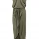 Дамска свободна рокля в тъмнозелен цвят Urban Classics Bandeau, Рокли - Hoodstyle.bg