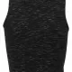 Дамски топ Urban Classics Ladies Space Dye Top blk/wht, Топове - Hoodstyle.bg