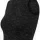 Дамски топ Urban Classics Ladies Space Dye Top blk/wht, Топове - Hoodstyle.bg