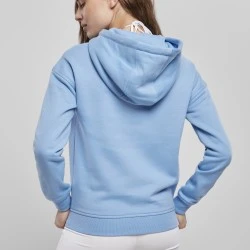 Дамски суичър в син цвят Urban Classics Ladies Hoody clearwater