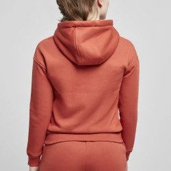Дамски суичър в цвят корал Urban Classics 