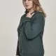 Дамски суичър в тъмнозелено Urban Classics Ladies Hoody, Суичъри - Hoodstyle.bg