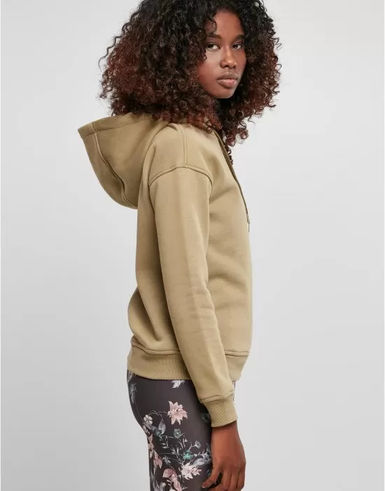 Дамски суичър в цвят каки Ladies Hoody khaki, Суичъри - Hoodstyle.bg