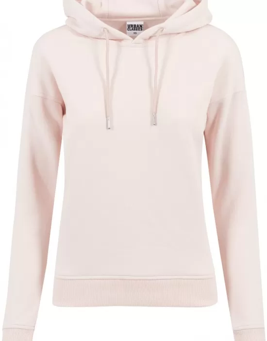 Дамски суичър в розово Urban Classics Ladies Hoody, Суичъри - Hoodstyle.bg