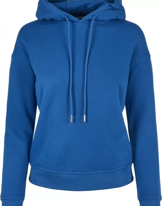 Дамски суичър в кралско син цвят Urban Classics Ladies Hoody sporty blue, Суичъри - Hoodstyle.bg