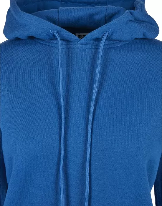 Дамски суичър в кралско син цвят Urban Classics Ladies Hoody sporty blue, Суичъри - Hoodstyle.bg