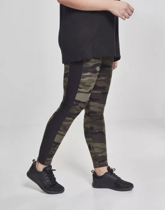 Дамски камуфлажен клин Urban Classics woodcamo/blk, Клинове - Hoodstyle.bg