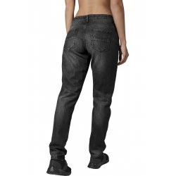 Дамски дънки в черно Urban Classics Ladies Boyfriend Denim Pants 