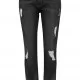 Дамски дънки в черно Urban Classics Ladies Boyfriend Denim Pants, Дънки - Hoodstyle.bg