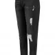 Дамски дънки в черно Urban Classics Ladies Boyfriend Denim Pants, Дънки - Hoodstyle.bg