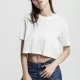 Дамска къса и широка тениска в бяло Oversized Urban Classics, Тениски - Hoodstyle.bg