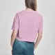 Дамска къса и широка тениска в розово Oversized Urban Classics coolpink, Тениски - Hoodstyle.bg