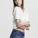 Дамска къса и широка тениска в бяло Oversized Urban Classics, Тениски - Hoodstyle.bg