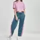 Дамска къса и широка тениска в розово Oversized Urban Classics coolpink, Тениски - Hoodstyle.bg