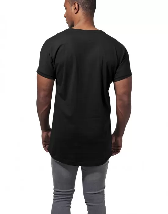 Изчистена мъжка тениска Urban Classics в черно, Тениски - Hoodstyle.bg