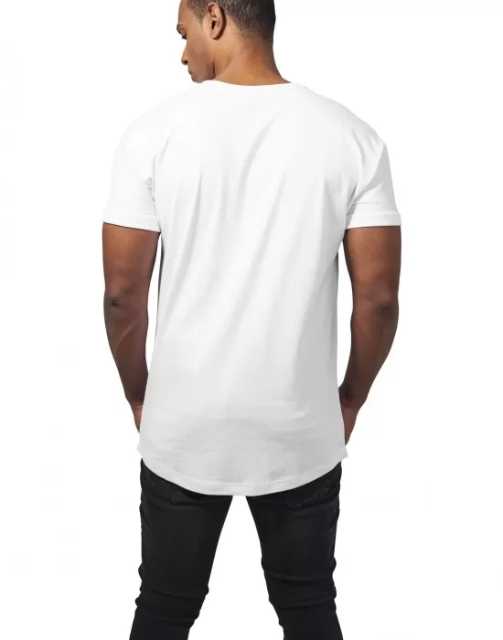 Изчистена мъжка тениска Urban Classics в бяло, Тениски - Hoodstyle.bg