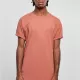 Мъжка дълга тениска в цвят праскова Urban Classics Long Shaped Tee, Тениски - Hoodstyle.bg
