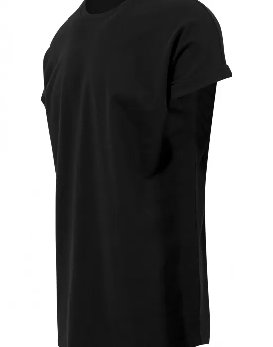 Изчистена мъжка тениска Urban Classics в черно, Тениски - Hoodstyle.bg