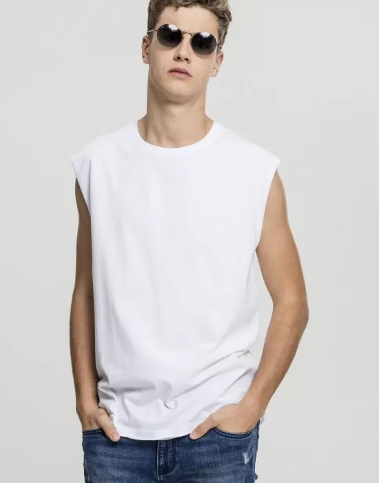 Мъжки потник в бял цвят Urban Classics, Потници - Hoodstyle.bg