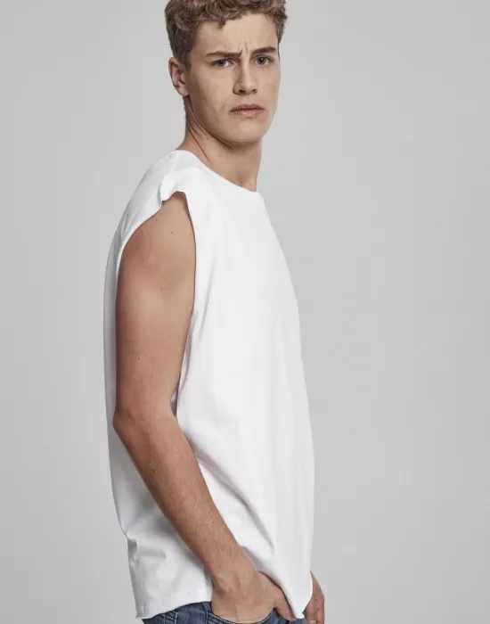 Мъжки потник в бял цвят Urban Classics, Потници - Hoodstyle.bg