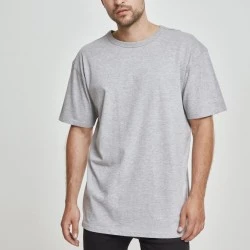 Мъжка уголемена тениска в сиво Oversized Urban Classics