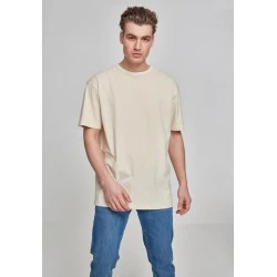 Мъжка уголемена тениска Oversized Urban Classics sand 