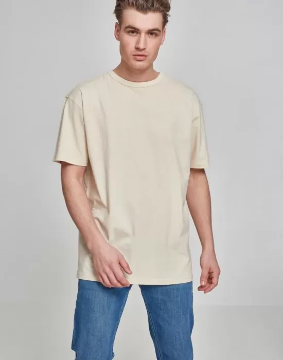 Мъжка уголемена тениска Oversized Urban Classics sand, Тениски - Hoodstyle.bg