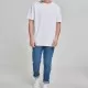 Мъжка уголемена тениска в бяло Oversized Urban Classics, Тениски - Hoodstyle.bg